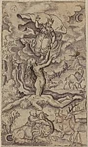The Creation of Eve by Virgil Solis