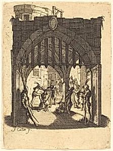 The Crowning with Thorns by Jacques Callot