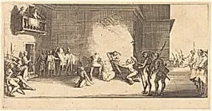 The Crowning with Thorns by Jacques Callot