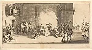 The Crowning with Thorns by Jacques Callot