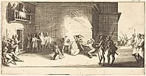 The Crowning with Thorns by Jacques Callot
