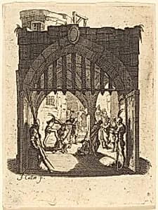 The Crowning with Thorns by Jacques Callot