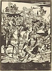 The Crucifixion [left plate]