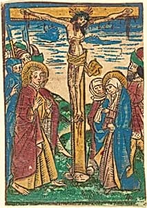 The Crucifixion by German 15th Century