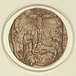 The Crucifixion by Hans Bol