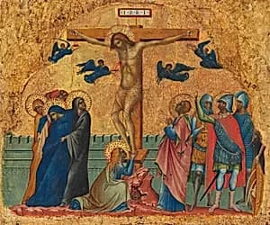 The Crucifixion by Paolo Veneziano