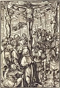 The Crucifixion by Lucas Cranach the Elder
