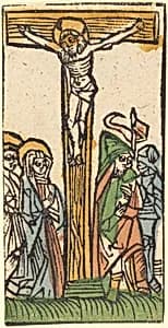 The Crucifixion by German 15th Century