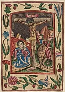 The Crucifixion by Netherlandish 15th Century