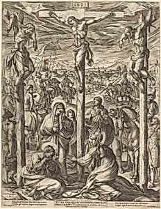 The Crucifixion by Antonio Tempesta