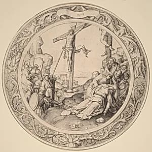 The Crucifixion by Lucas van Leyden