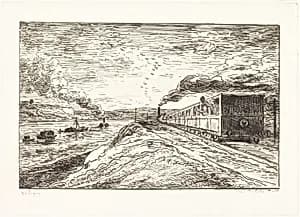 The Departure (Le Depart) by Charles-François Daubigny