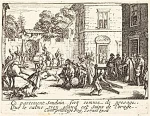 The Departure by Jacques Callot