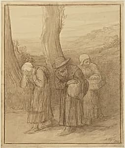 The Departure by Alphonse Legros