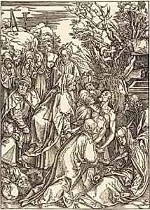 The Deposition by Albrecht Dürer