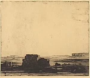 The Desert by David Young Cameron