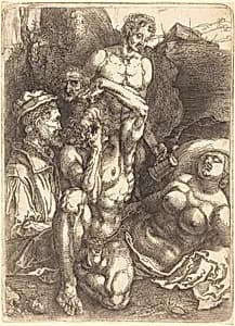 The Desperate Man by Albrecht Dürer