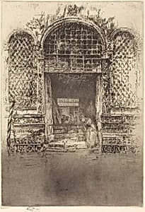 The Doorway by James McNeill Whistler