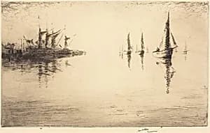 The Ebb Tide by James McBey