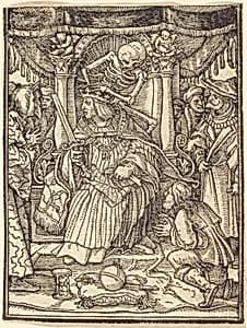 The Emperor by Hans Lützelburger after Hans Holbein the Younger
