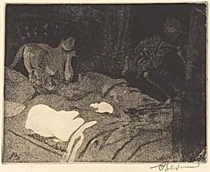 The Enigma (L'énigme) by Albert Besnard