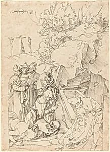 The Entombment by Albrecht Dürer