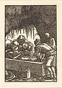 The Entombment by Albrecht Altdorfer