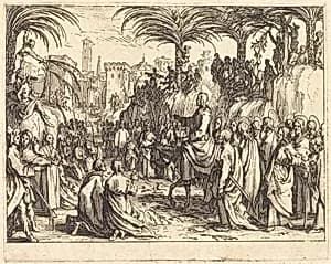 The Entry into Jerusalem by Jacques Callot