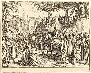 The Entry into Jerusalem by Jacques Callot