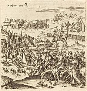 The Entry into Jerusalem by Léonard Gaultier