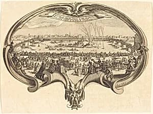 The Fan by after Jacques Callot
