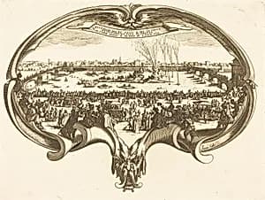 The Fan by after Jacques Callot