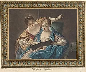 The Fine Musetioners by Louis-Marin Bonnet