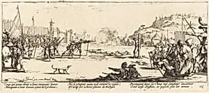 The Firing Squad by Jacques Callot