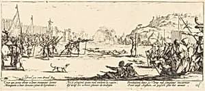 The Firing Squad by Jacques Callot