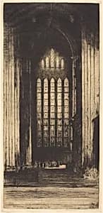 The Five Sisters, York Minster by David Young Cameron