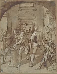 The Flagellation by Daniele Crespi