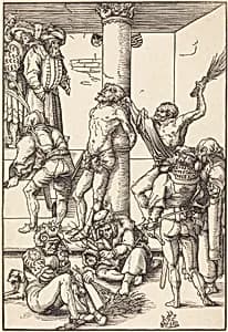 The Flagellation by Lucas Cranach the Elder