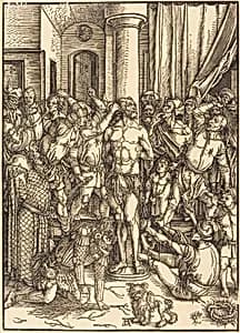 The Flagellation by Albrecht Dürer