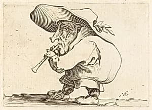 The Flageolet Player by Jacques Callot