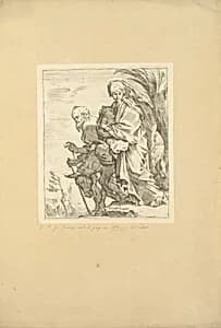 The Flight into Egypt by Sébastien Bourdon