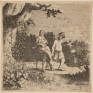 The Flight into Egypt by Willem Basse