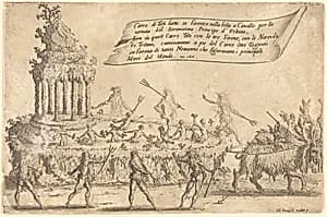 The Float of Thetis by Jacques Callot
