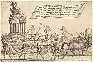 The Float of Thetis by Jacques Callot