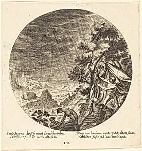 The Flood by Georg Andreas Wolfgang the Elder