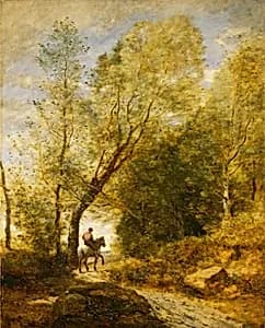 The Forest of Coubron by Jean-Baptiste-Camille Corot