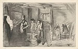 The Forge by James McNeill Whistler
