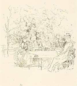 The Garden by James McNeill Whistler
