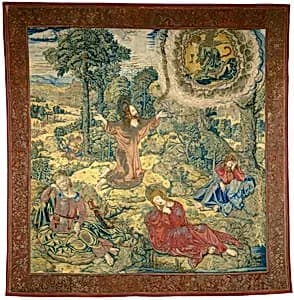 The Garden of Gethsemane by Pieter Pannemaker I after Bernard van Orley