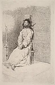 The Garroted Man by Francisco Goya